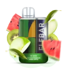 Elf Bar TE6000 Kiwi Watermelon Green Apple  🥝🍉🍏