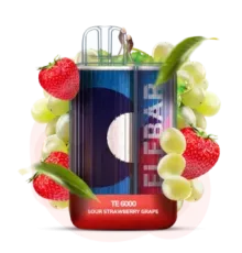 Elf Bar TE6000 Sour Strawberry Grape 💖🍇😝