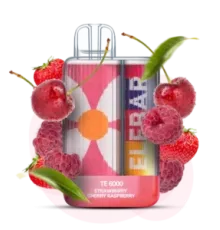 Elf Bar TE6000 Strawberry Cherry Raspberry 💖🍒🫐